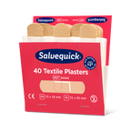 Tekstilplastre 40 stk., 6 refill