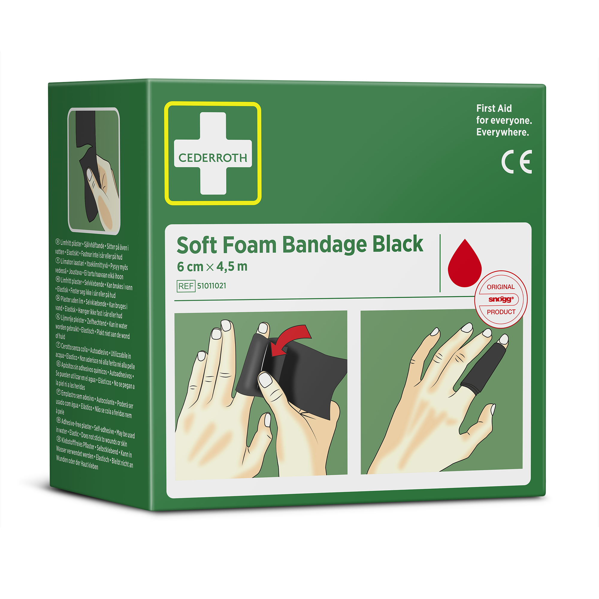 Soft Foam Bandage til Beskidte Miljøer
