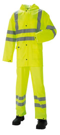 J.A.K. 11118 Hi-Viz Regnsæt Gul