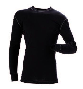 J.A.K. 6007 Merino Termoundertrøje Sort