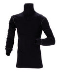 J.A.K. 6008 Merino Termoundertrøje m/høj hals Sort